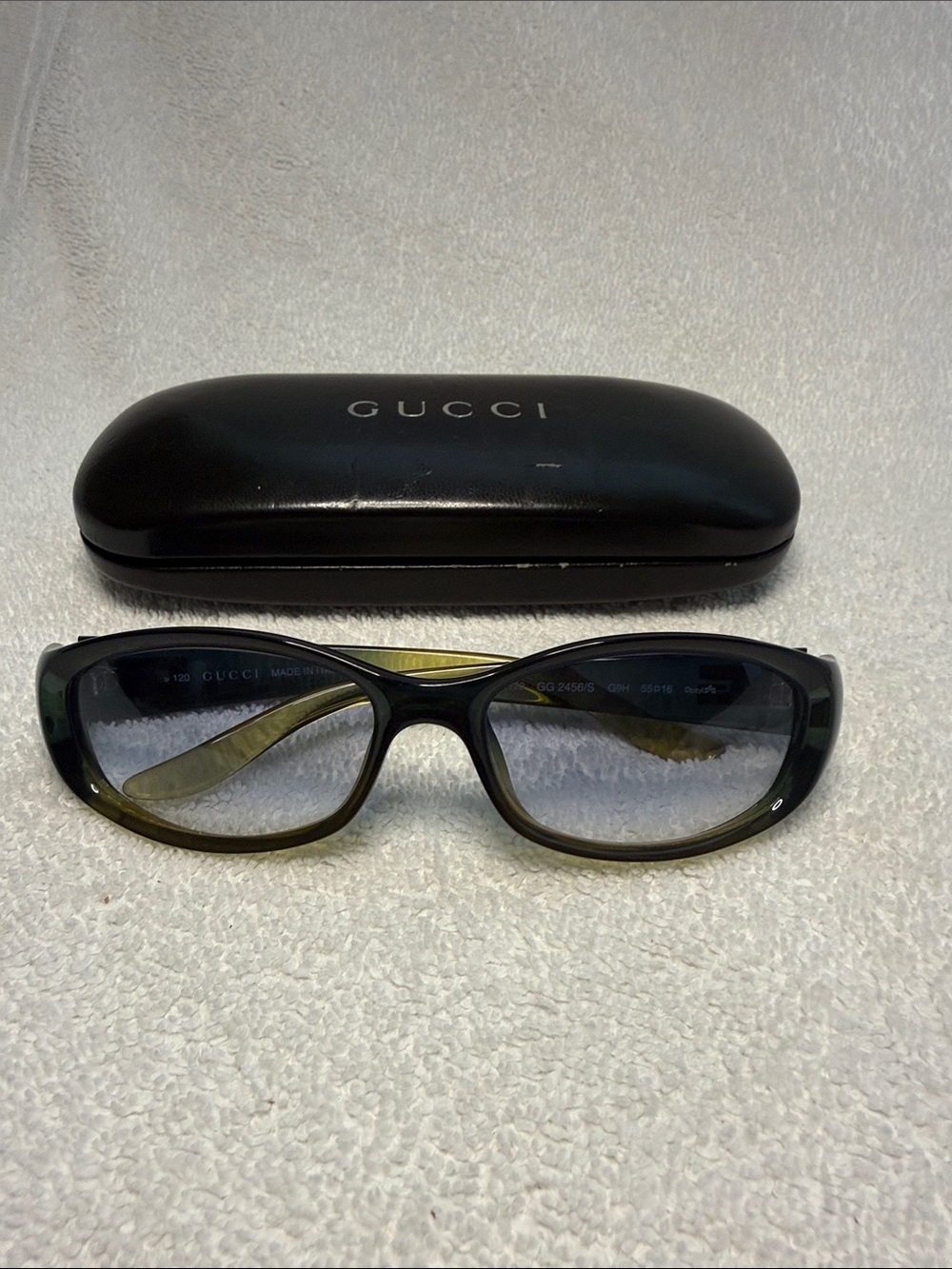 GUCCI Sunglasses GG2456/S Sunglasses with green to yellow gradation